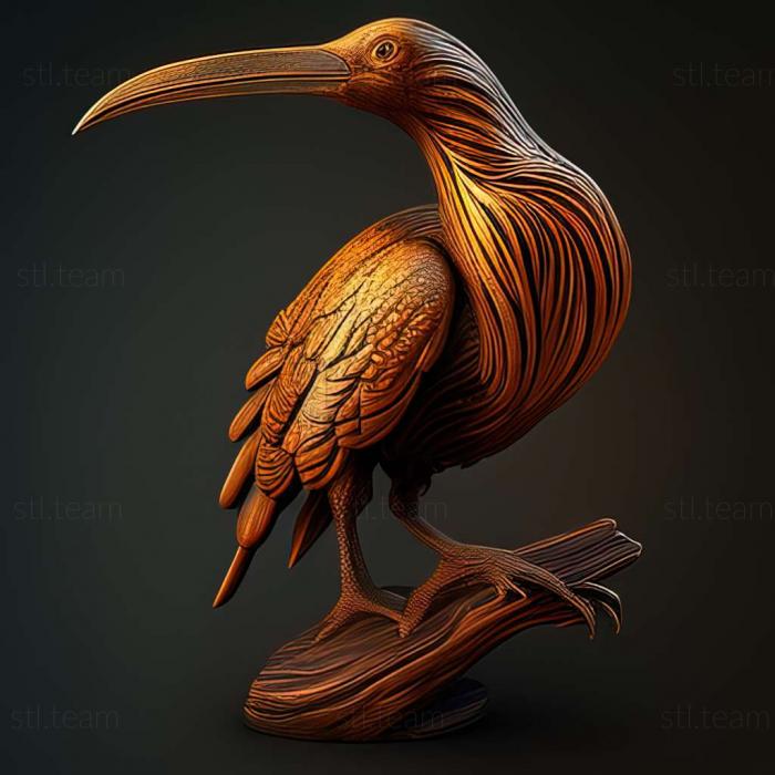 3D model Jeholornis curvipes (STL)